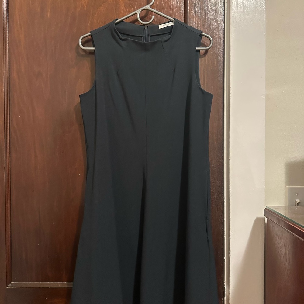 MM Lafleur Elegant Black Sleeveless Midi Dress